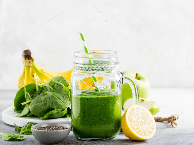Grüne Smoothies - 4 leckere, einfache und gesunde Rezepte (vegan)