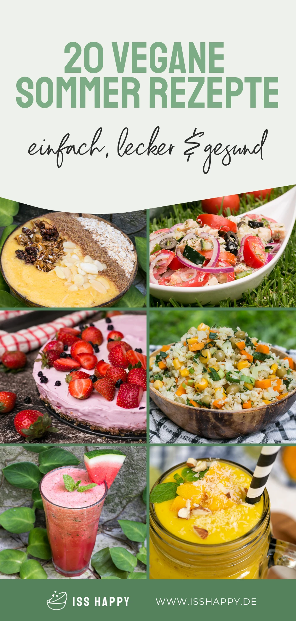 20 vegane Sommer Rezepte – einfach, gesund & lecker