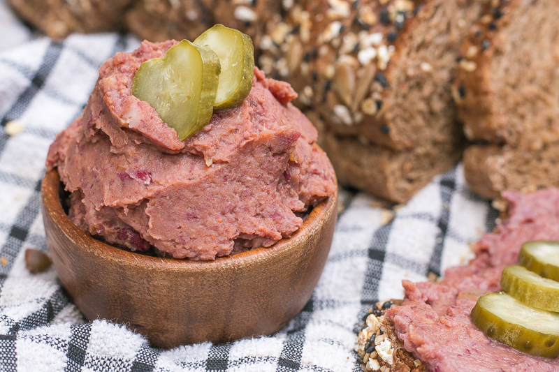 Vegane Leberwurst einfach selber machen - gesund & sojafrei