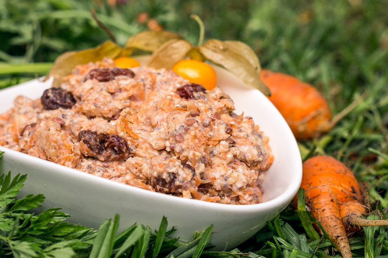 Köstlich-cremige Overnight Oats mit Karotten (vegan)