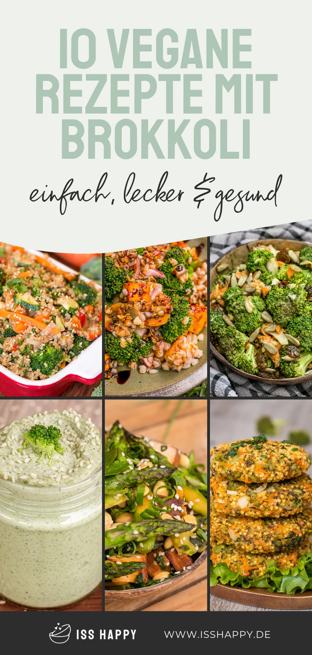 10 leckere und einfache Brokkoli Rezepte – vegan, bunt & gesund