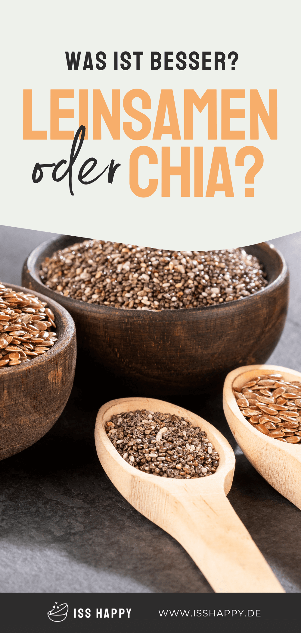 Leinsamen oder Chiasamen – Was ist besser?