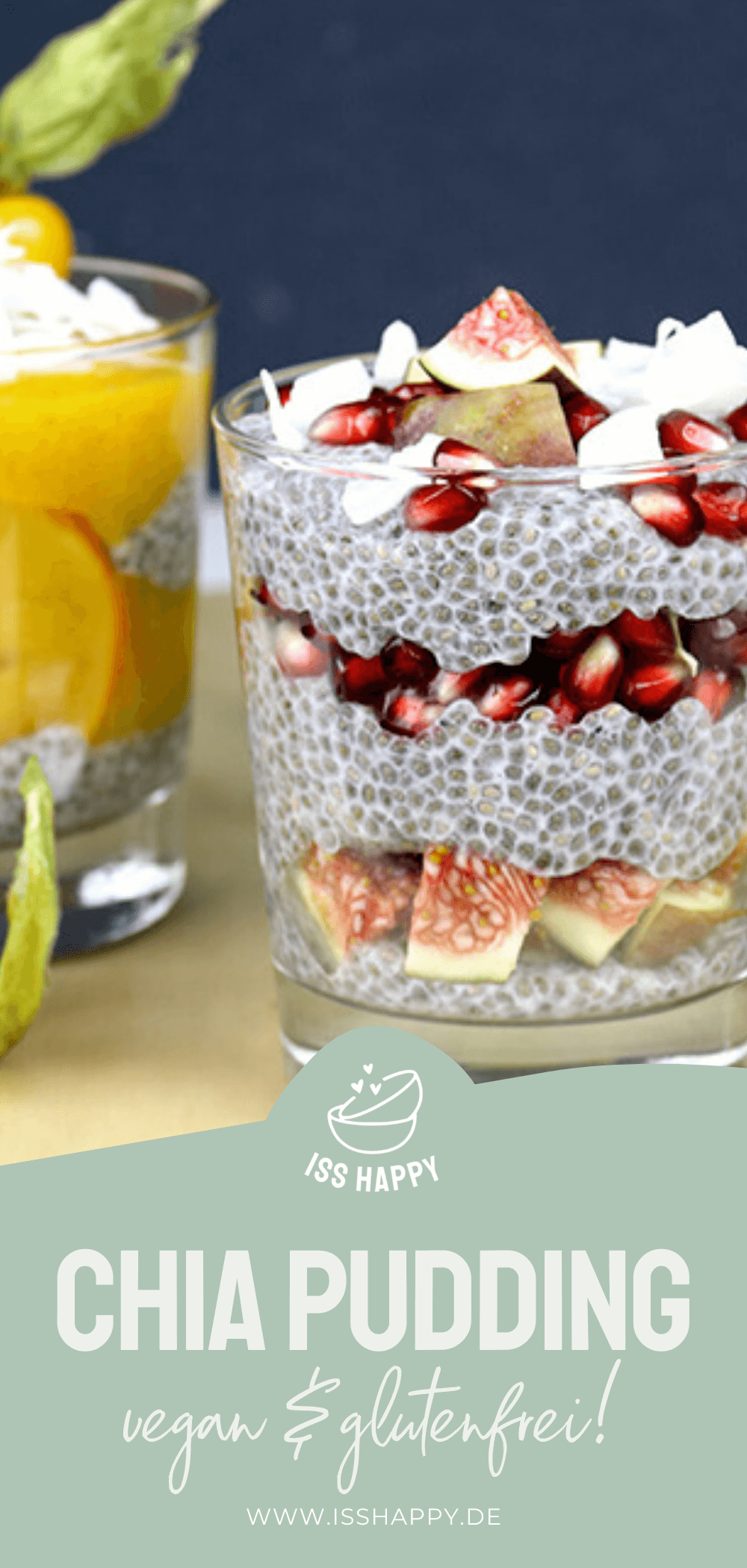 3 leckere und einfache Chia Pudding Rezepte - vegan & glutenfrei