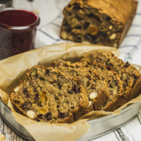 Gesundes Früchtebrot Rezept – vegan, ohne Haushaltszucker & glutenfrei möglich