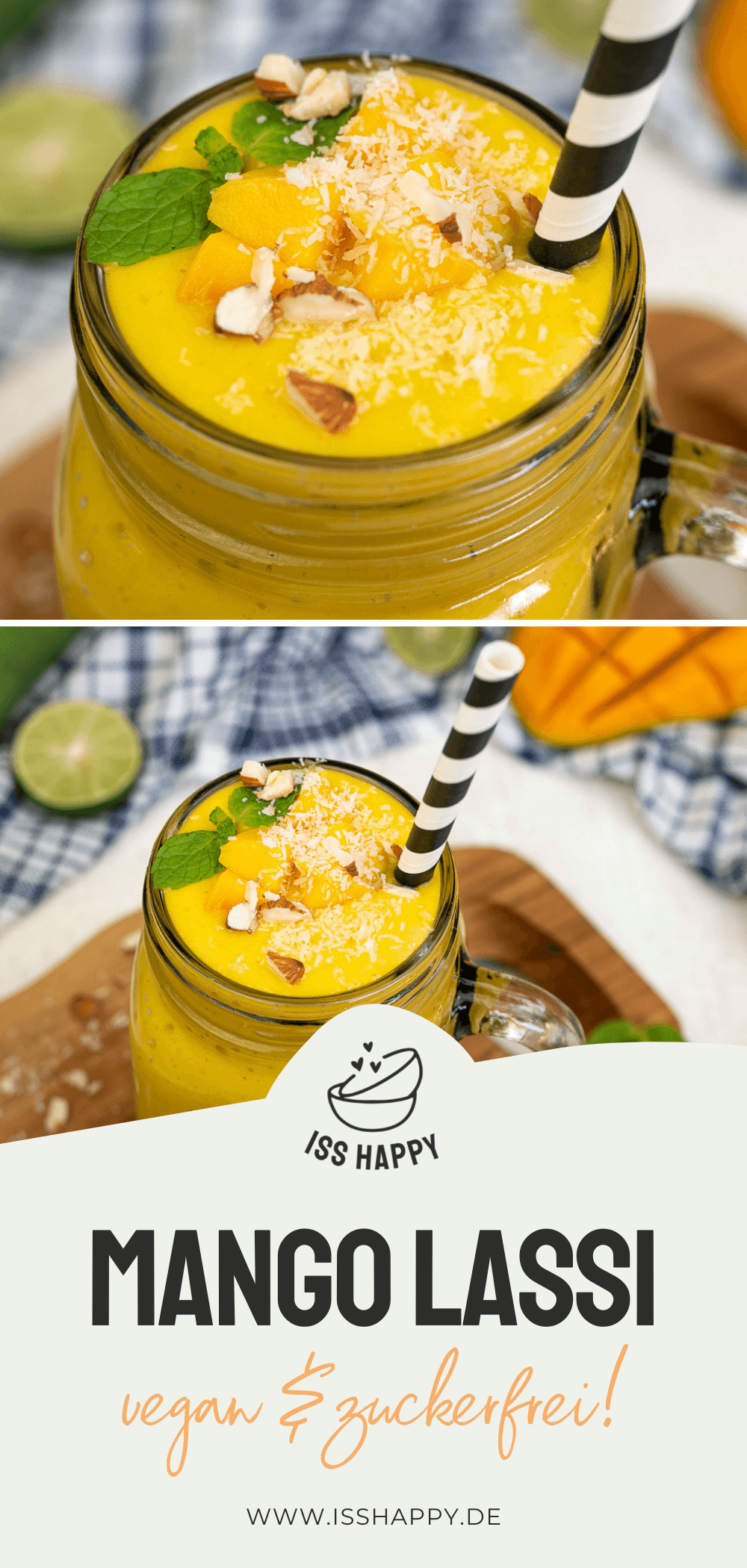 Cremiger Mango Lassi – vegan, gesund & lecker!