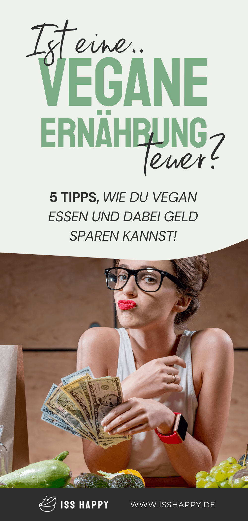 Ist eine vegane Ernährung teuer? 5 Tipps zum Geld sparen!