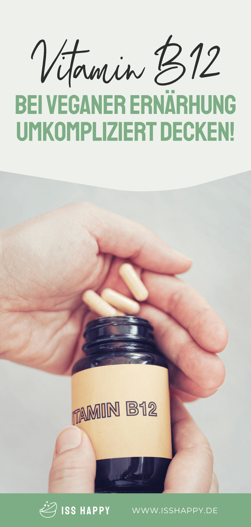 Vitamin B12-Mangel bei veganer Ernährung vermeiden!