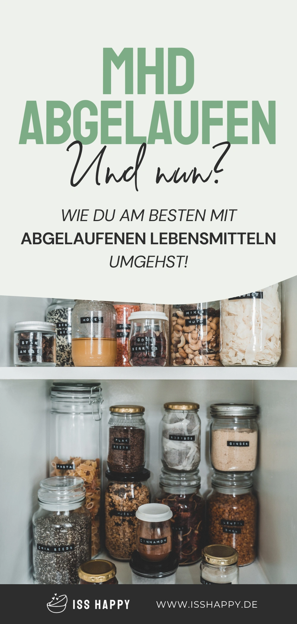 Mindesthaltbarkeitsdatum abgelaufen! Und nun?