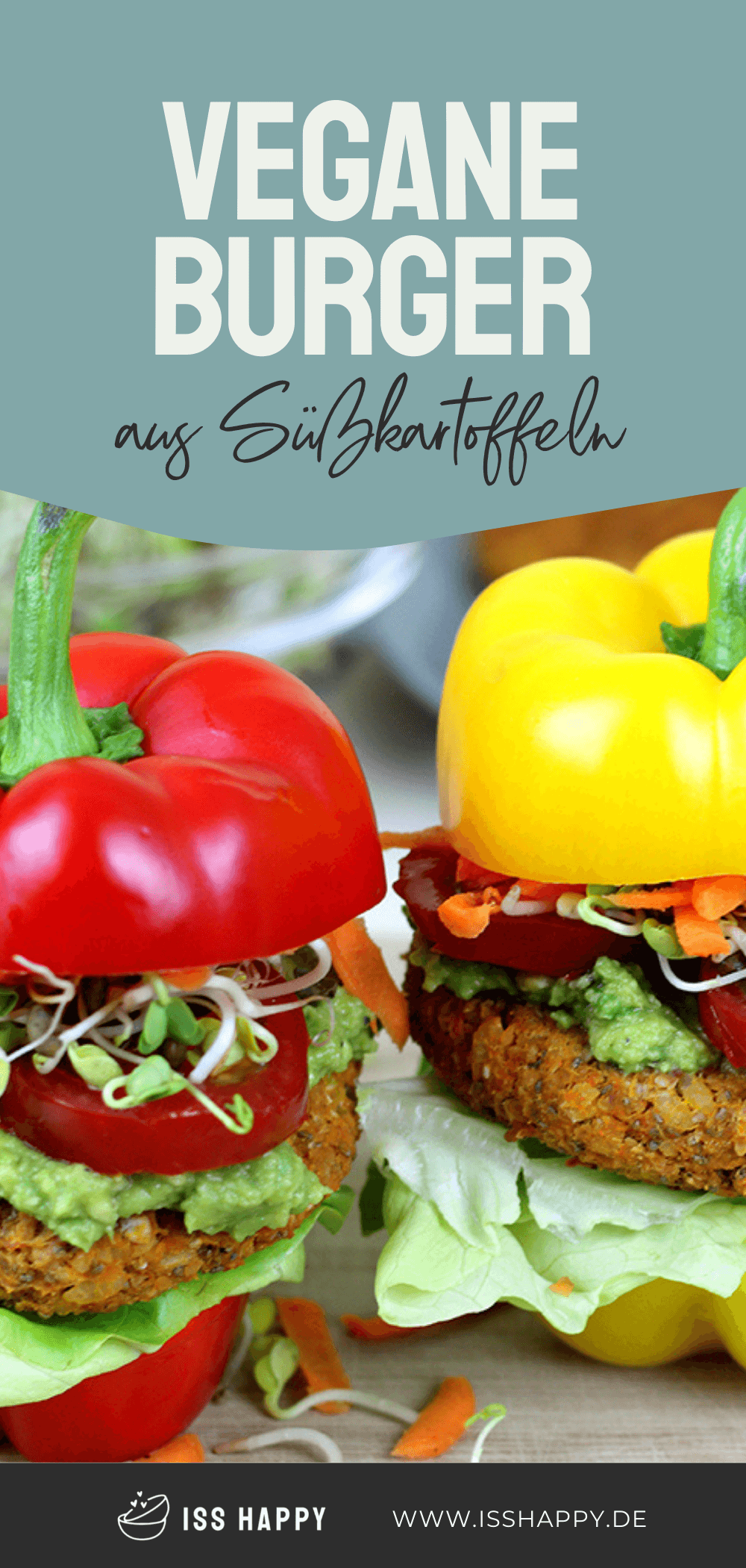 Vegane Burger aus dem Ofen - einfach & lecker