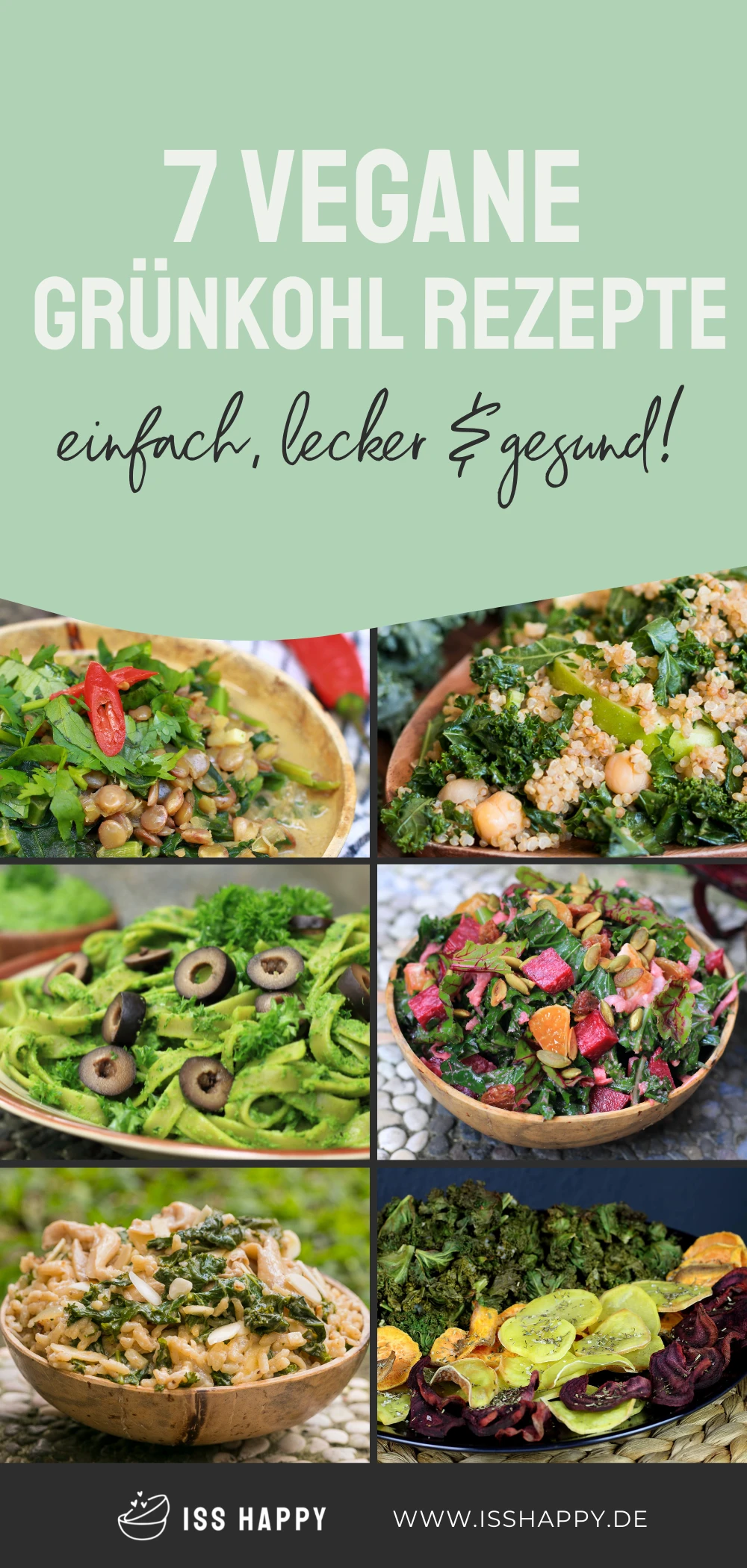 7 einfache vegane Grünkohl Rezepte – lecker & gesund