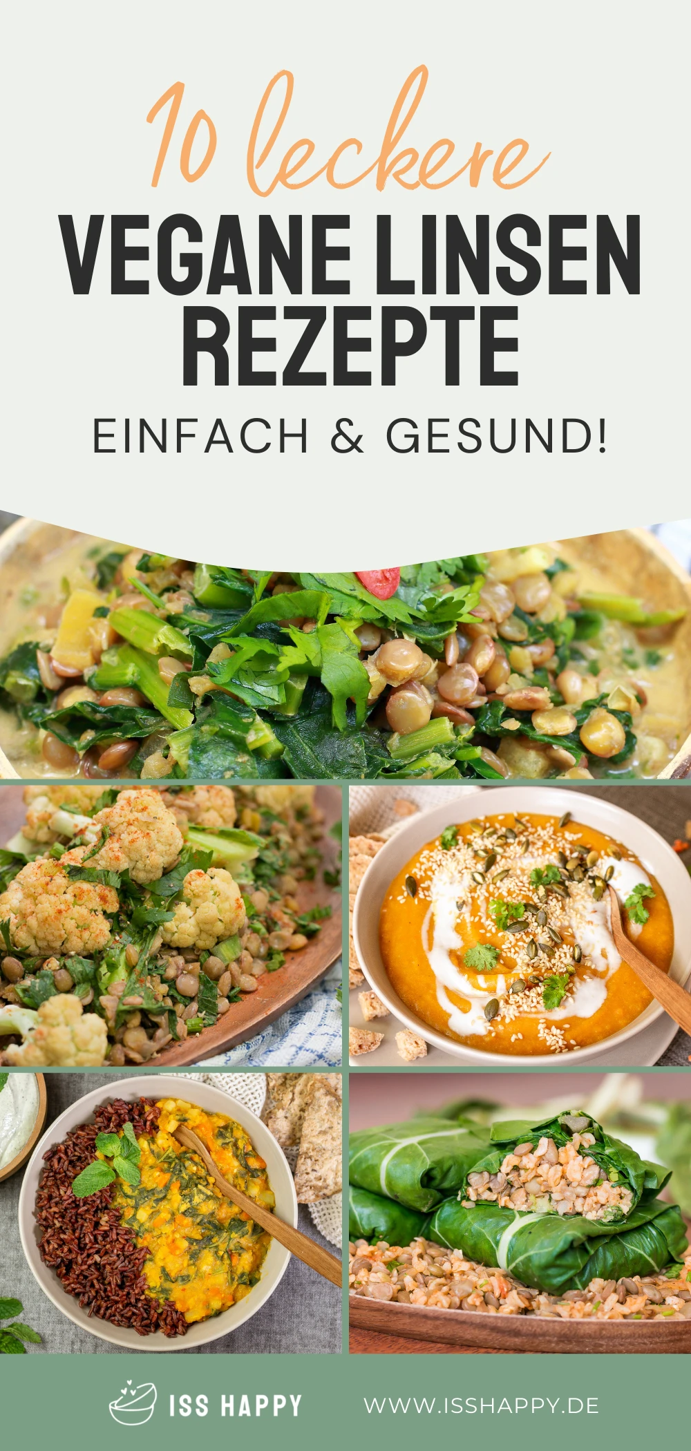 10 leckere vegane Linsen Rezepte – einfach & gesund!