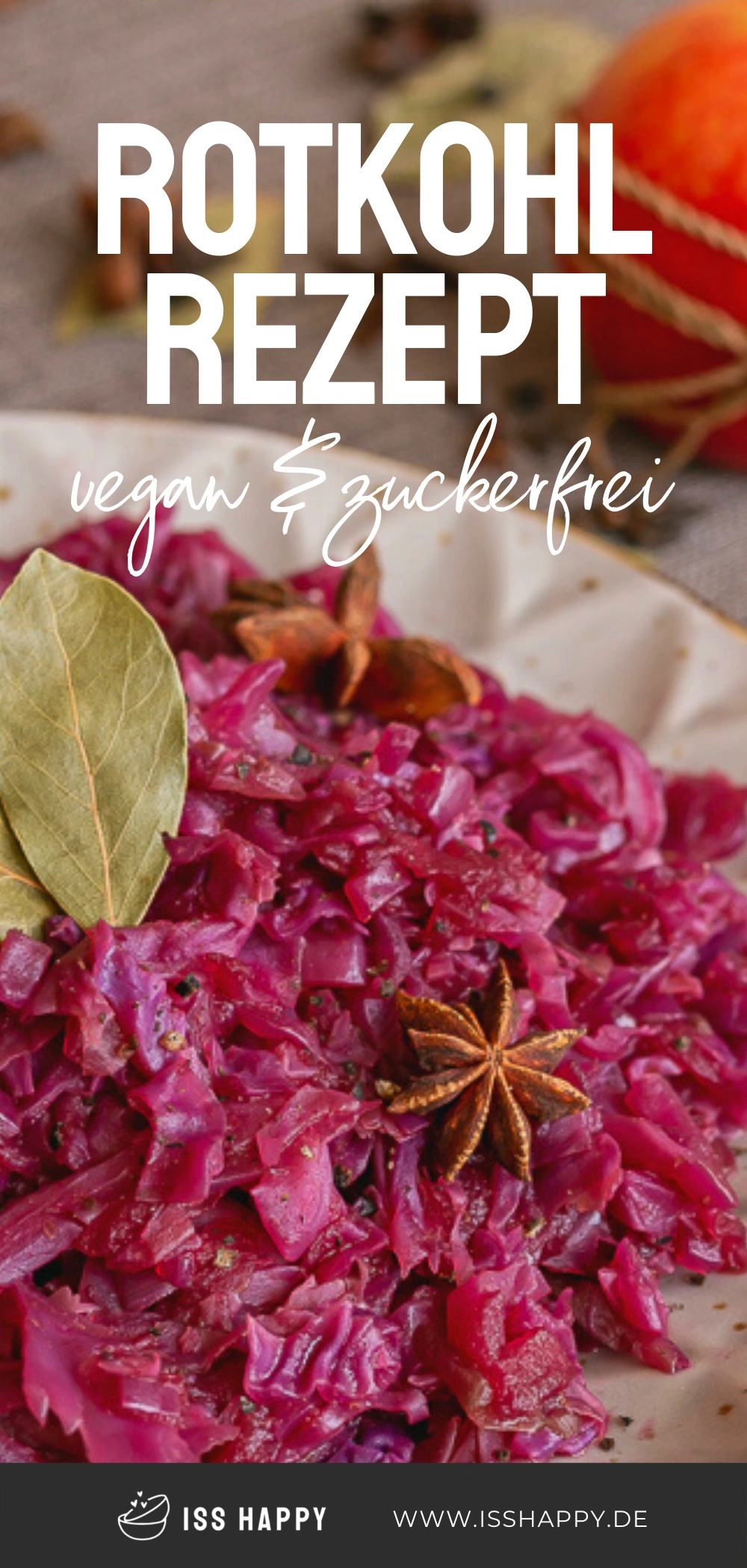 Einfaches Rotkohl Rezept – gesund & vegan