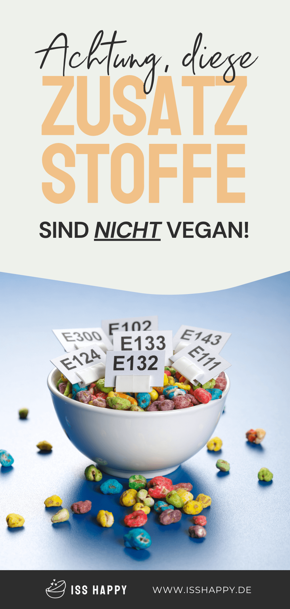 Achtung, diese Zusatzstoffe in Lebensmitteln sind nicht vegan!