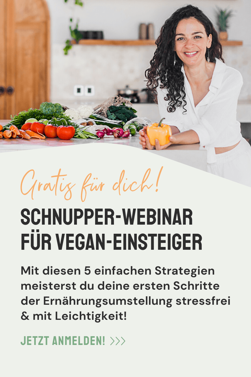 Vegane Ernährung für Einsteiger - Gratis Schnupper-Webinar | Iss Happy