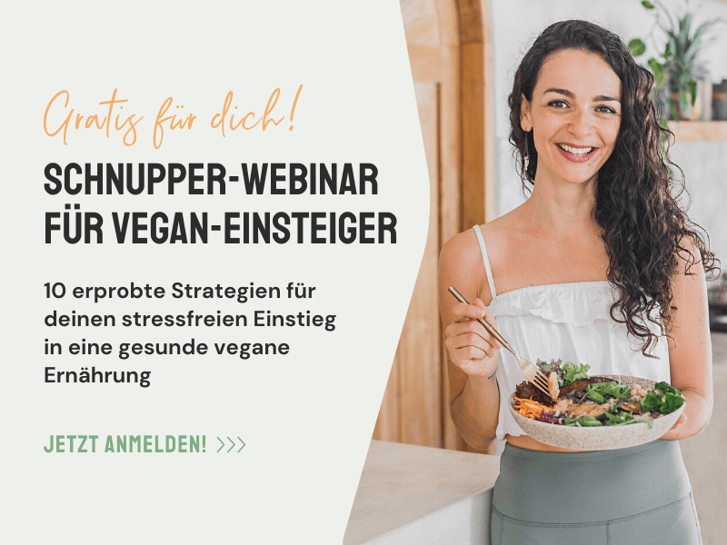 Kostenfreies Webinar für Vegan-Einsteiger