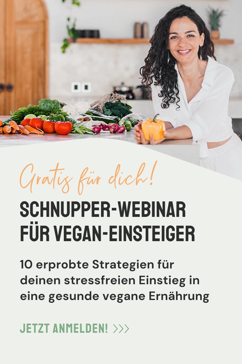 Kostenfreies Webinar für Vegan-Einsteiger