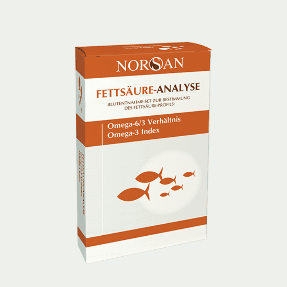 NORSAN Fettsaäureanalyse, mit Gutscheincode ISSHAPPY15