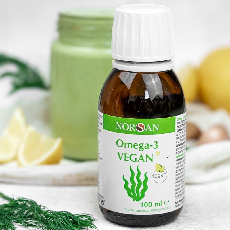 NORSAN Omega-3 Algenöl mit EPA und DHA, mit Gutscheincode ISSHAPPY15