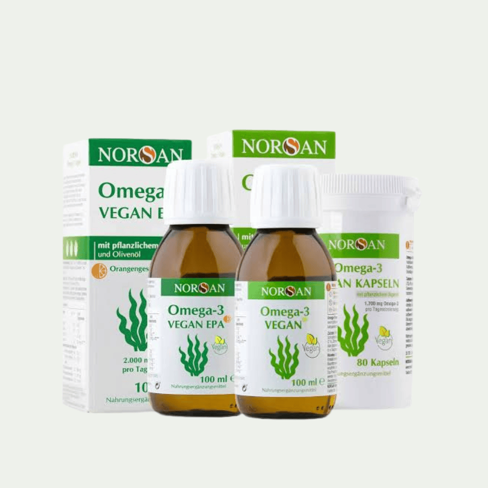 NORSAN Omega-3 Algenöl mit EPA und DHA, mit Gutscheincode ISSHAPPY15